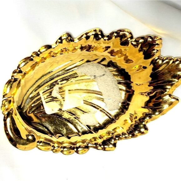 Home Decor | Gold Leaf Candy Dish - Picture 1 of 2